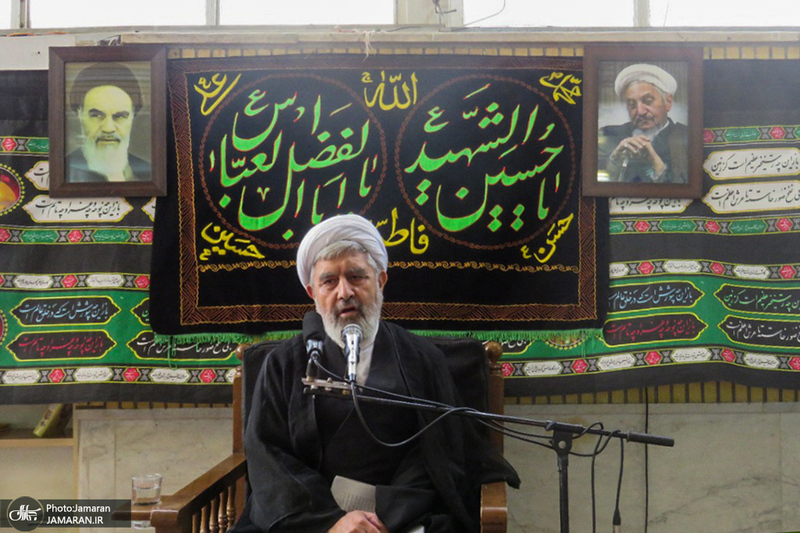 مراسم عزاداری اربعین حسینی در بیت مرحوم آیت الله العظمی صانعی (ره)