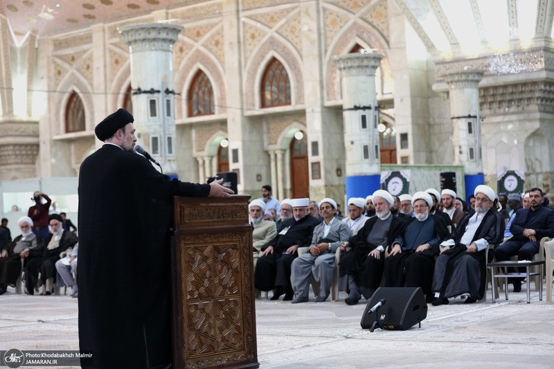 ادای احترام مهمانان خارجی کنفرانس وحدت اسلامی به مقام شامخ حضرت امام خمینی (س)