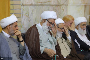 مراسم اربعین شهدای خدمت در حرم حضرت معصومه (س)