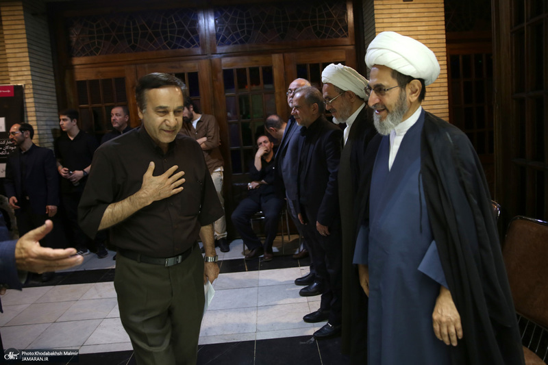 مراسم چهلمین روز در گذشت  مادر مسجدجامعی