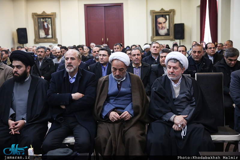 دیدار رئیس و کارکنان سازمان فرهنگ و ارتباطات اسلامی با سید حسن خمینی