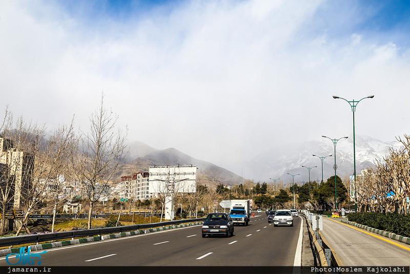 آسمان زیبای امروز تهران (96/11/25)