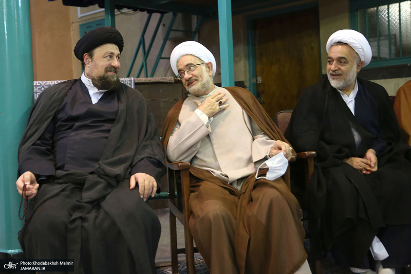 دیدار جمعی از جانبازان واقعه هفتم تیر با سید حسن خمینی