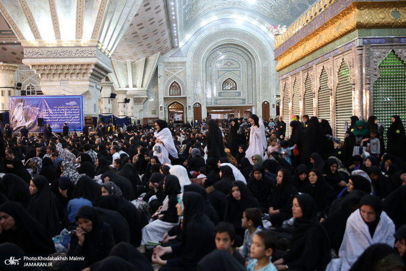 ..احیای شب بیست وسوم ماه مبارک رمضان در حرم مطهر امام خمینی(س)