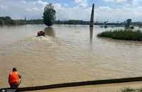 سیل در کشمیر ھند ادامه دارد (3)