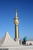 تصاویری از حرم مطهر امام خمینی(س) در هوای پاک امروز تهران