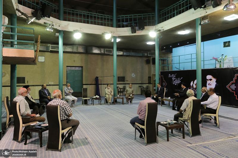 دیدار اعضای شورای مرکزی کانون زندانیان سیاسی مسلمان قبل از انقلاب با سید حسن خمینی