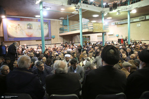 مراسم سالگرد رحلت آیت‌الله سید محمد موسوی بجنوردی در حسینیه جماران  -2