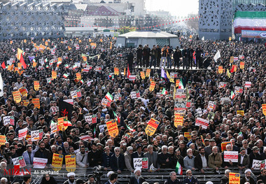 بزرگداشت حماسه ۹ دی در میدان امام حسین(ع)