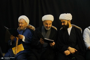 مراسم بزرگداشت همسر مرحوم آیت الله سید حسن طاهری خرم آبادی 