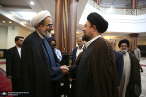 حاشیه تجدید میثاق رئیس قوه قضاییه و مسئولان عالی قضایی با آرمان‌های حضرت امام (س)