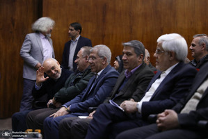 مراسم استاد ممتازی دانشگاه صنعتی شریف با حضور عارف