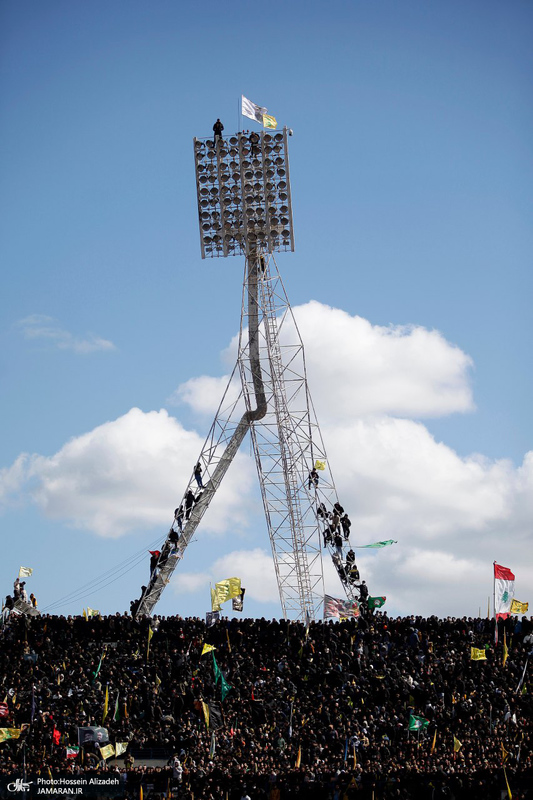 تصاویر اختصاصی جماران از مراسم تشییع شهیدان سید حسن نصرالله و سید هاشم صفی الدین -1