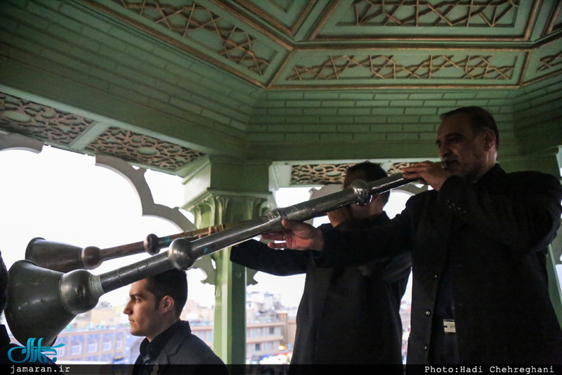 تصاویر زیبایی از حرم مطهر کریمه اهل بیت(س) در شب میلاد حضرت علی(ع)