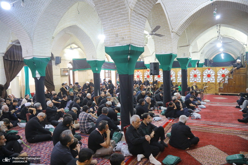 عزاداری تاسوعای حسینی در «مسجد آقا» با بیش از 80 سال سابقه