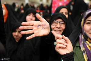 دیدار اقشار مختلف بانوان با رهبر معظم انقلاب