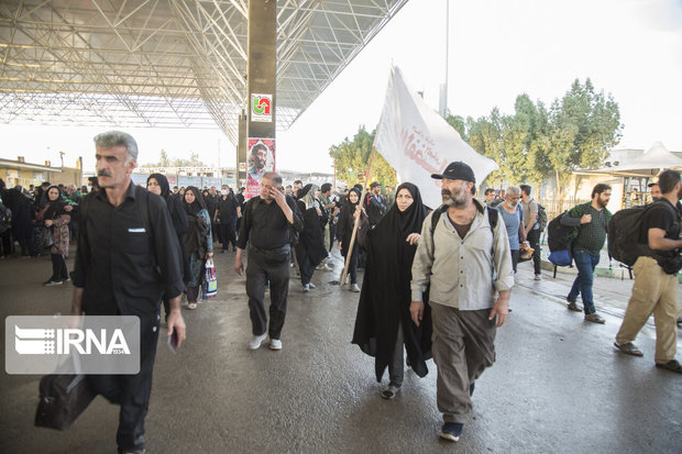 فرآیند بازگشت زائران اربعین از جمعه افزایش می‌یابد