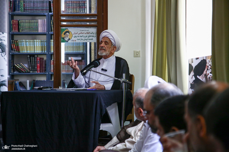 نشست بازخوانی خاطرات امام خمینی (س) و انقلاب اسلامی- آیت الله محمود محمدی یزدی