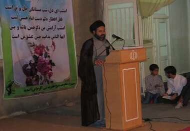 جشن ولادت امام حسن مجتبی (ع) در شهر اسدیه شهرستان درمیان برگزار شد