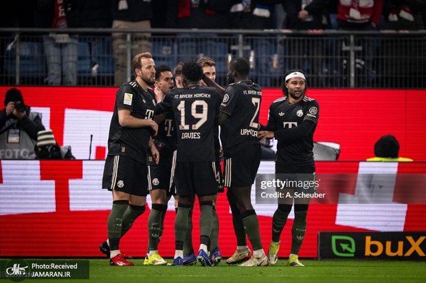 برد دور از خانه بایرن مونیخ در بوندسلیگا