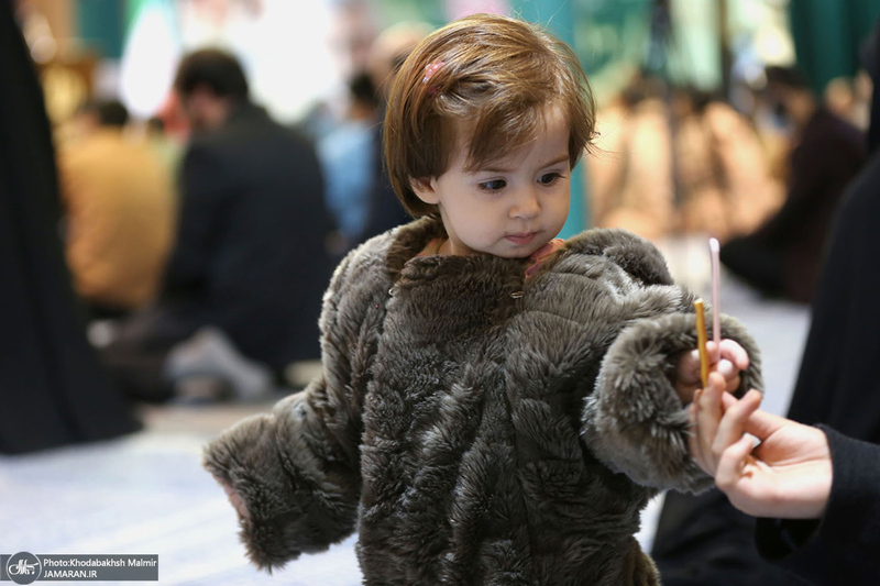 مراسم جشن میلاد امام حسین (ع) و روز پاسدار در حسینیه جماران‎‎
