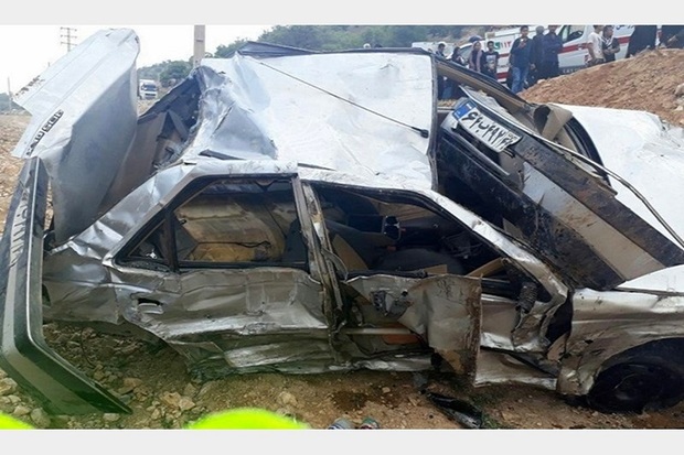 تصادف در جاده یاسوج یک کشته و 2 مصدوم در پی داشت