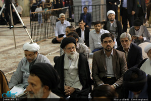 مراسم بزرگداشت حجت‌الاسلام و المسلمین سید مهدی طباطبایی(ره) در حرم مطهر حضرت معصومه(س)