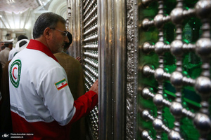 تجدید میثاق مدیران و کارکنان جمعیت هلال احمر با آرمان های حضرت امام خمینی (س)