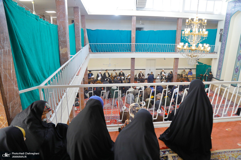 عمامه گذاری طلاب در روز عید مبعث توسط مراجع عظام تقلید‎‎