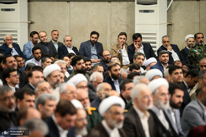 دیدار مسئولان نظام و سفرای کشورهای اسلامی با رهبر معظم انقلاب