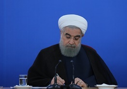 پیام تسلیت دکتر روحانی به استاندار چهارمحال و بختیاری