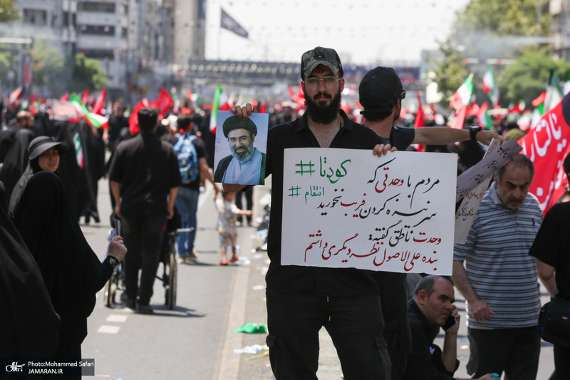 مراسم تشییع پیکر مطهر رهبر شهید انقلاب در تهران
