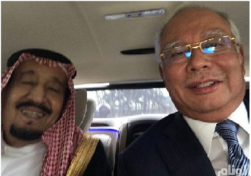 عکس/ سلفی نخست وزیر مالزی با پادشاه عربستان