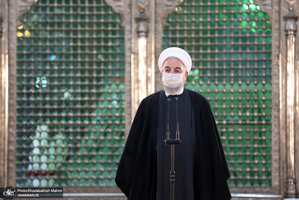 تجدید میثاق رئیس جمهور و اعضای هیأت دولت با آرمان‌های حضرت امام(س)