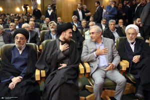 مراسم چهلمین روز درگذشت آیت الله بجنوردی در دائره المعارف بزرگ اسلامی - 2