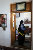 غبار روبی زادگاه حضرت امام خمینی در خمین