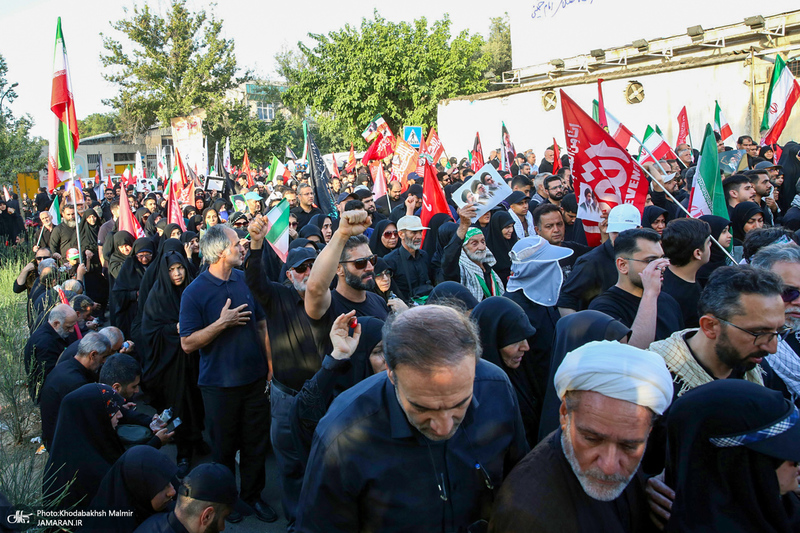 مراسم وداع با رهبر شهید انقلاب در مصلی تهران- 8