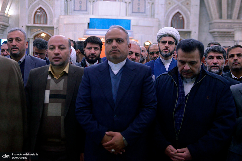 تجدید میثاق مدیرکل آموزش و پرورش شهرستان‌های استان تهران با آرمان حضرت امام خمینی