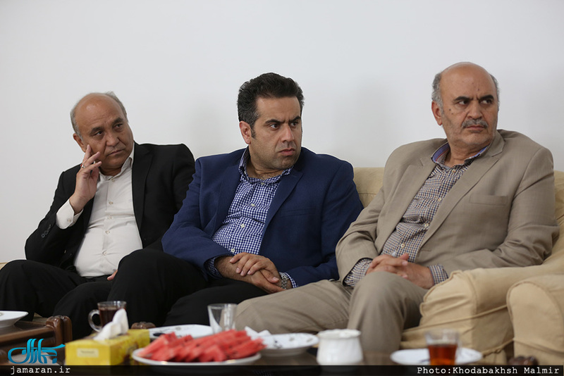 دیدار جمعی از اعضای شورای شهر مشهد با سید حسن خمینی 