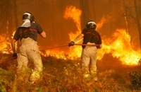 آتش‌ سوزی پرتغال و اسپانیا