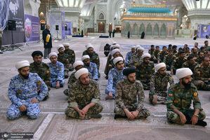 تجدید میثاق دانشجویان و فرماندهان دانشگاه افسری امام علی (ع) با آرمان های امام خمینی (س)