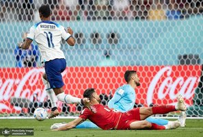 منتخب تصاویر  دیدار ایران و انگلیس در جام جهانی 2022