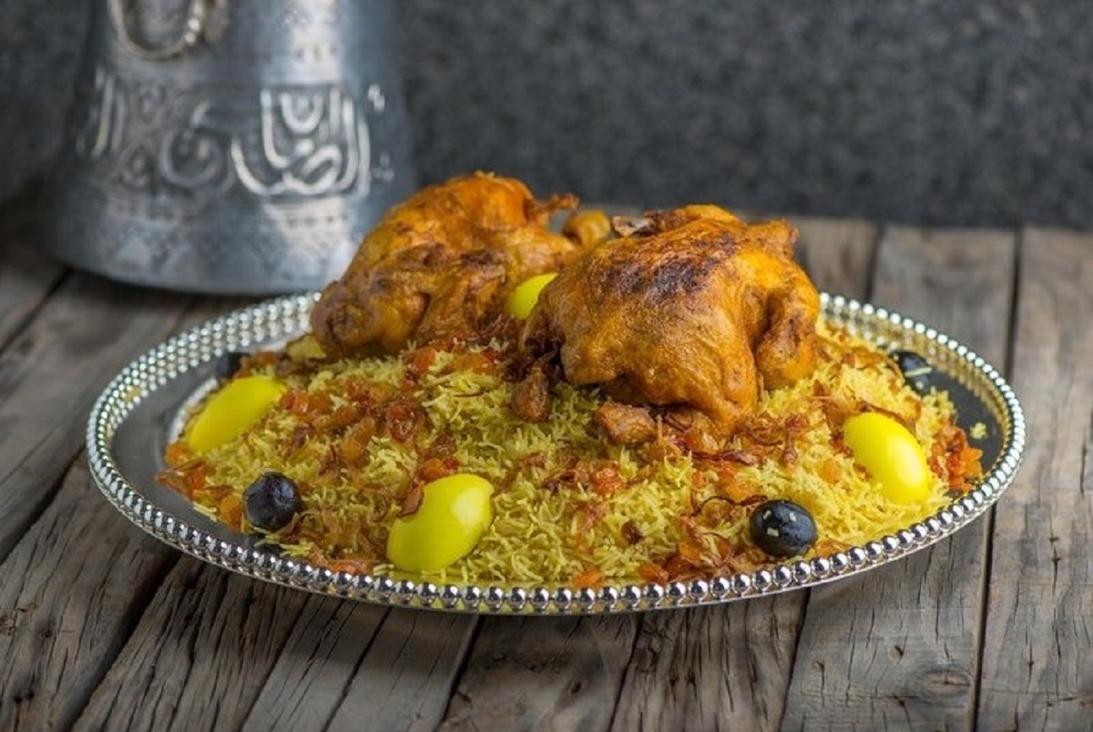 مجبوس عربی اصل با مرغ را آسان بپزید + طرز تهیه