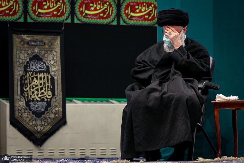 عزاداری شام شهادت حضرت زهرا (س) در حسینیه امام خمینی