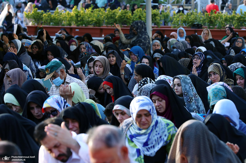 مراسم دعای عرفه در حرم مطهر امامزاده صالح (ع) تجریش