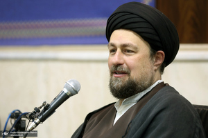 دیدار نوروزی سید حسن خمینی با کارکنان موسسه تنظیم و نشر آثار امام خمینی (س)