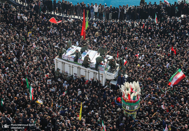 حضور میلیون ها تهرانی در تشییع پیکر مطهر سردار قاسم سلیمانی - 3