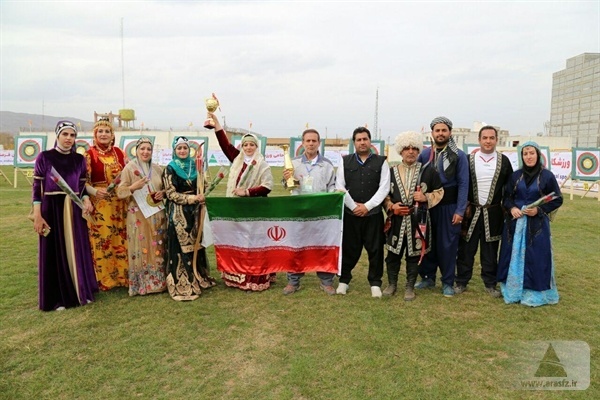 ارس نایب قهرمان مسابقات بین المللی تیراندازی با کمان سنتی شد