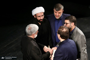 مراسم چهلمین روز شهادت دکتر علی لاریجانی در تالار وحدت