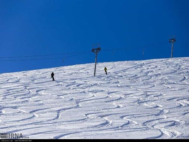 پیست اسکی کوهرنگ چشم انتظار بارش برف